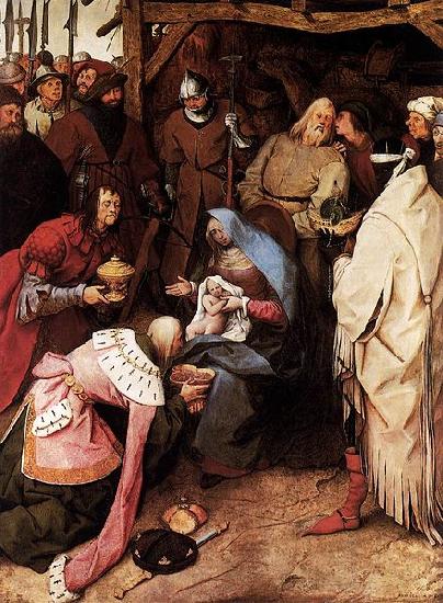 Pieter Bruegel the Elder The Adoration of the Kings France oil painting art